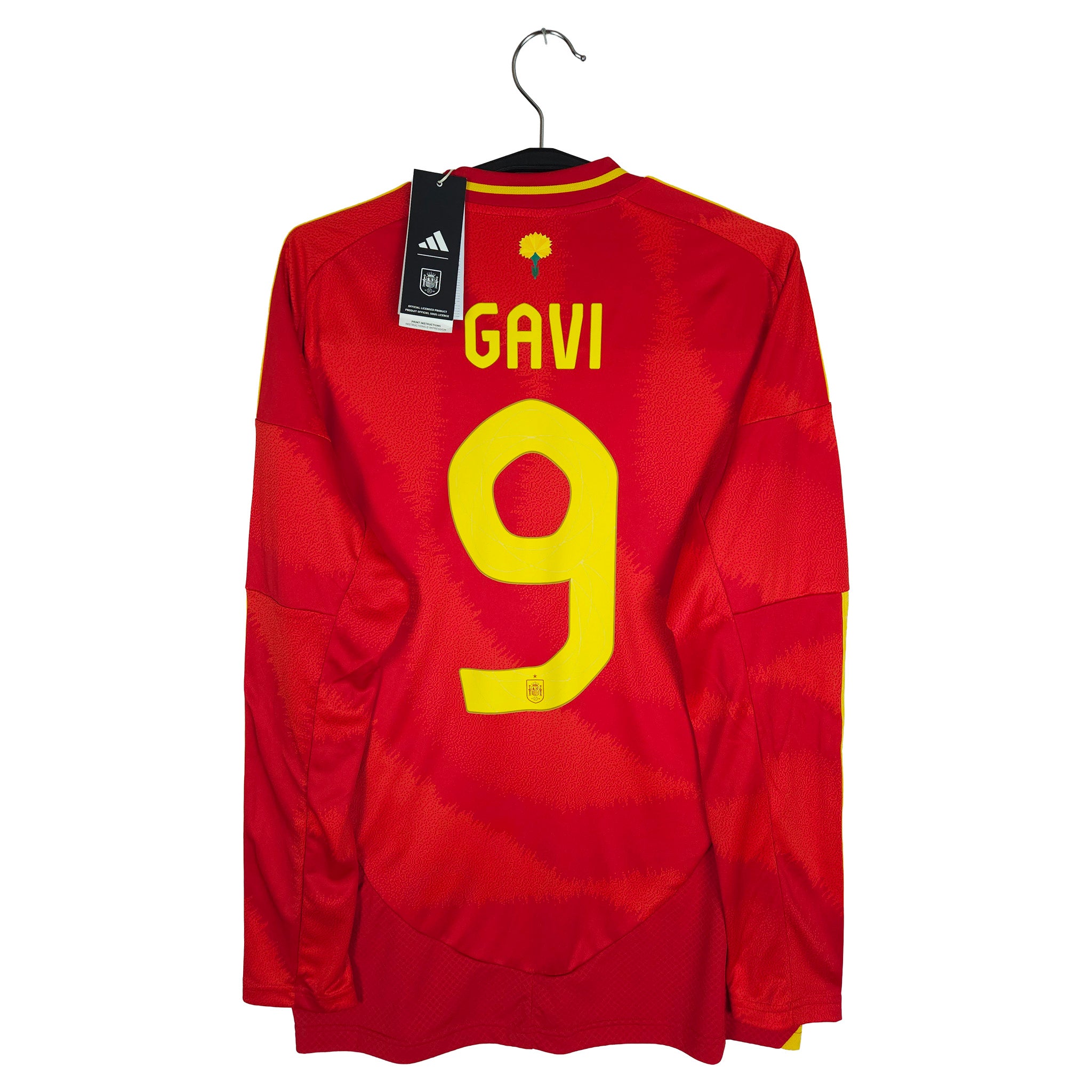 2024-25 Spain Home Shirt Gavi #9 (LS)