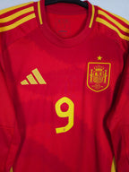 2024-25 Spanje thuisshirt Gavi #9 (LS)
