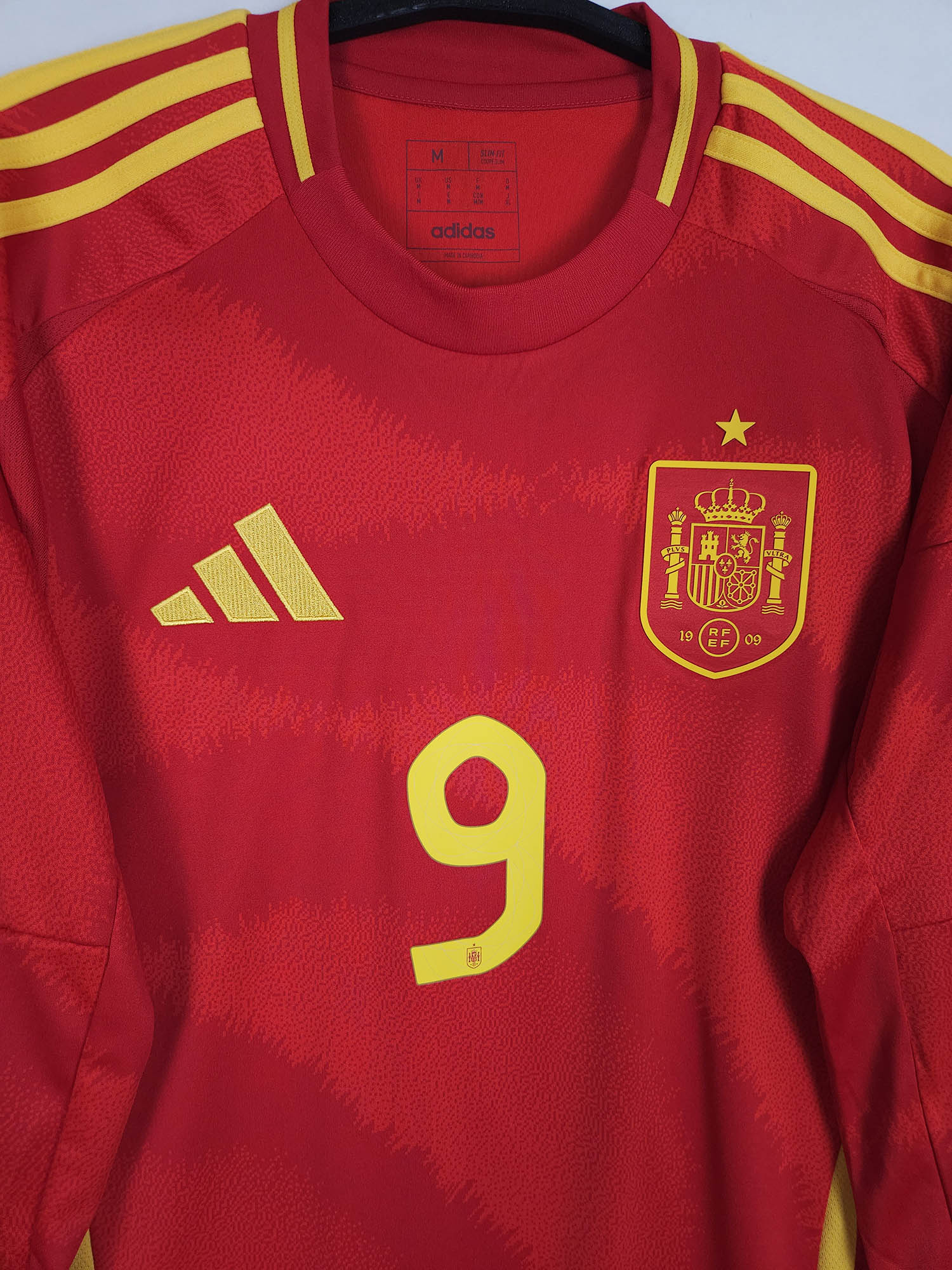 2024-25 Spain Home Shirt Gavi #9 (LS)