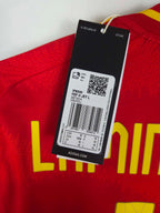 2024-25 Spain Home Shirt Lamine Yamal #19 (LS)