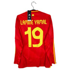 2024-25 Spanje thuisshirt Lamine Yamal #19 (LS)
