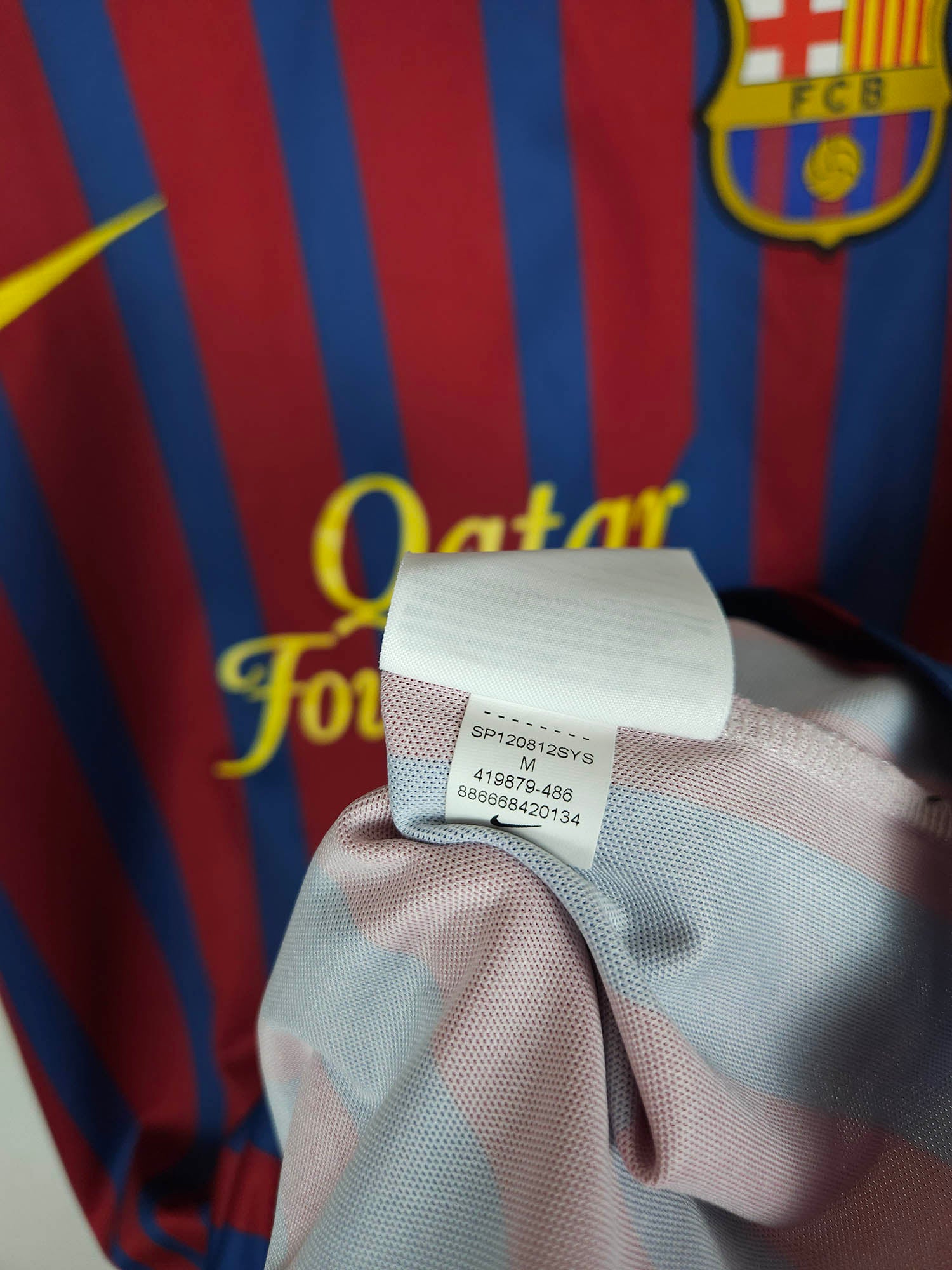 2011-12 Barcelona Thuisshirt Messi #10