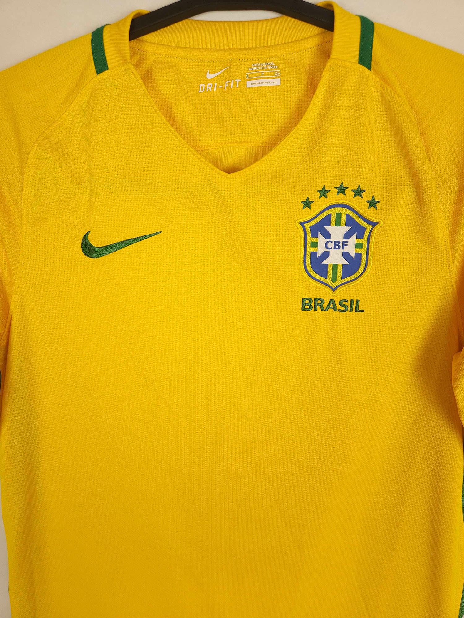 2016-17 Brazil Home Shirt