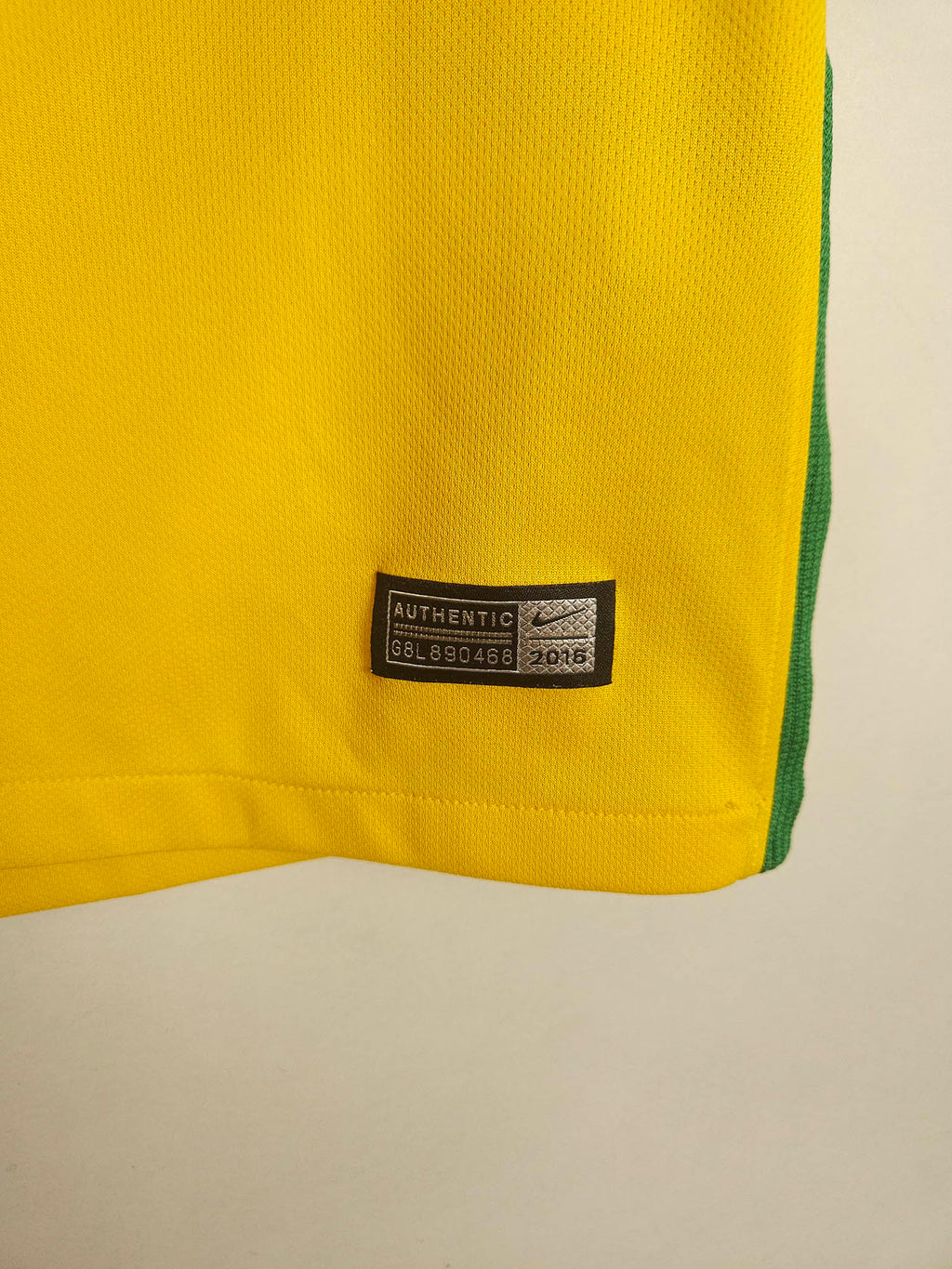 2016-17 Brazilië thuisshirt
