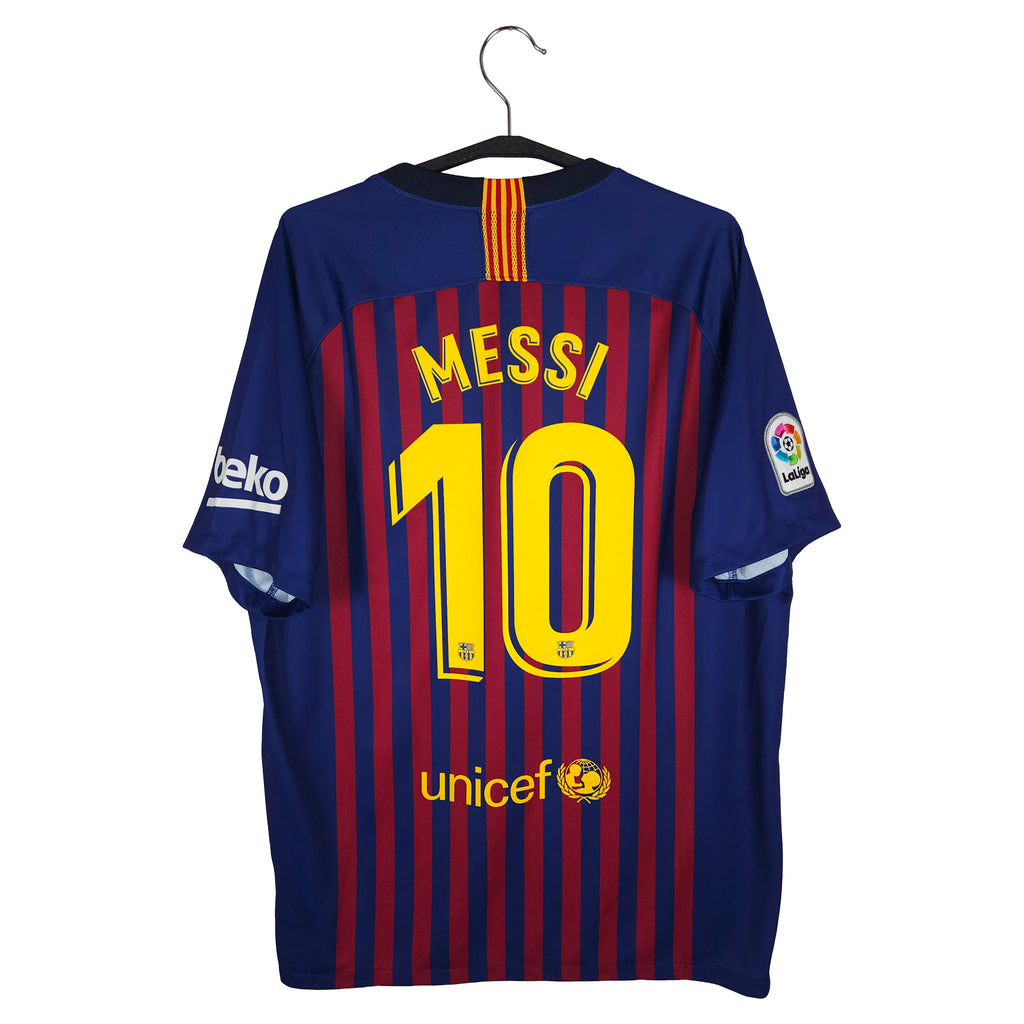 2018-19 Barcelona thuisshirt Messi #10