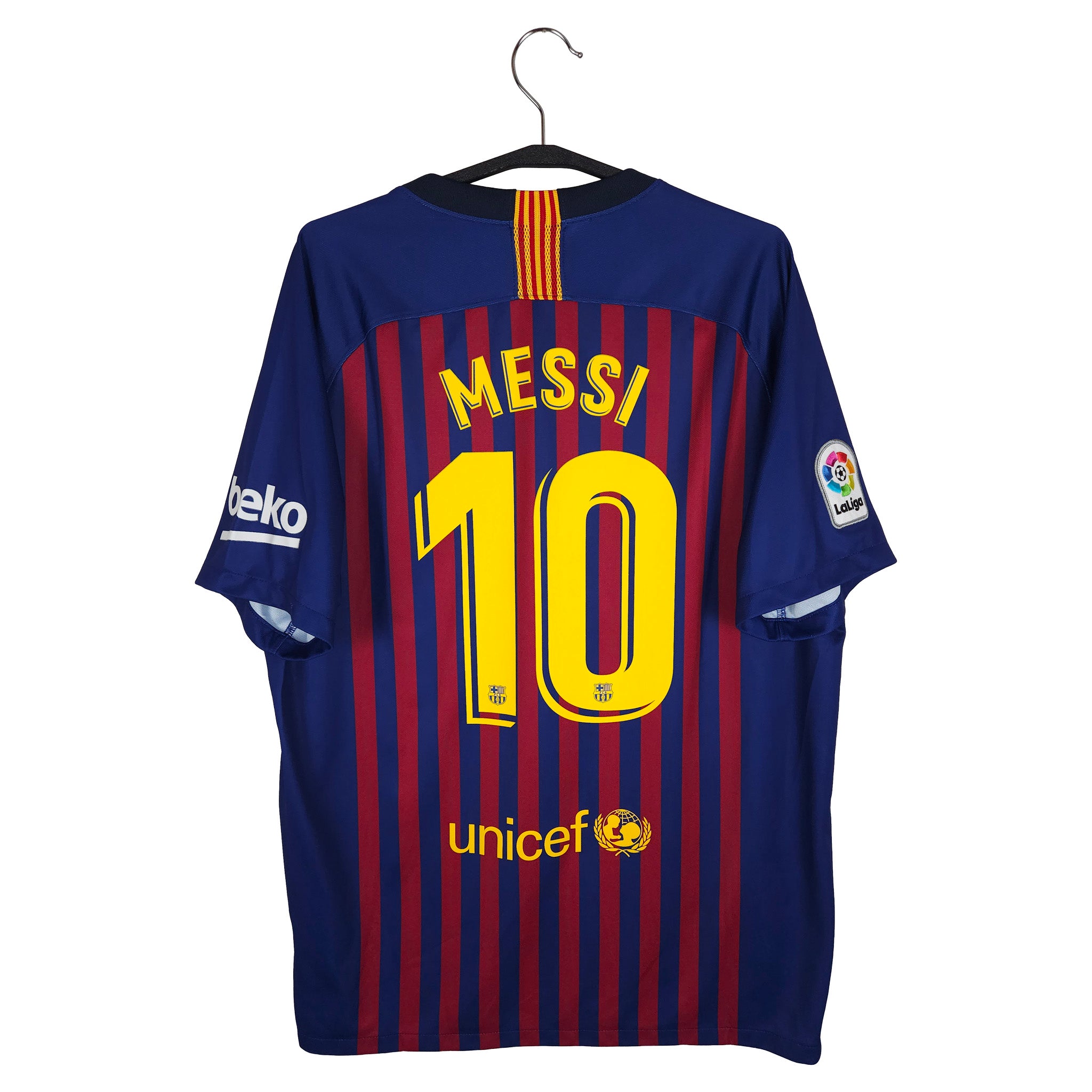 2018-19 Barcelona Home Shirt Messi #10