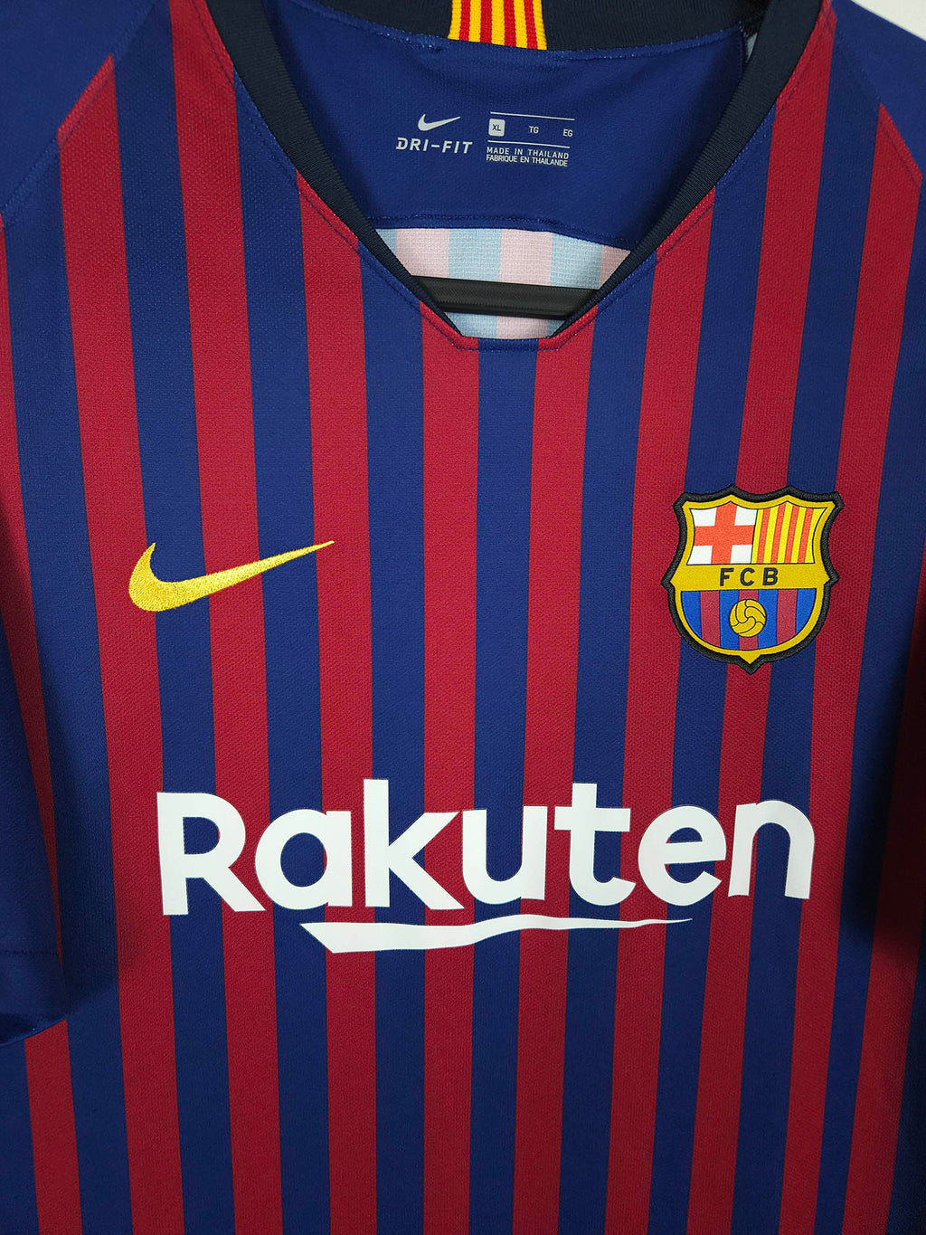 2018-19 Barcelona thuisshirt Messi #10