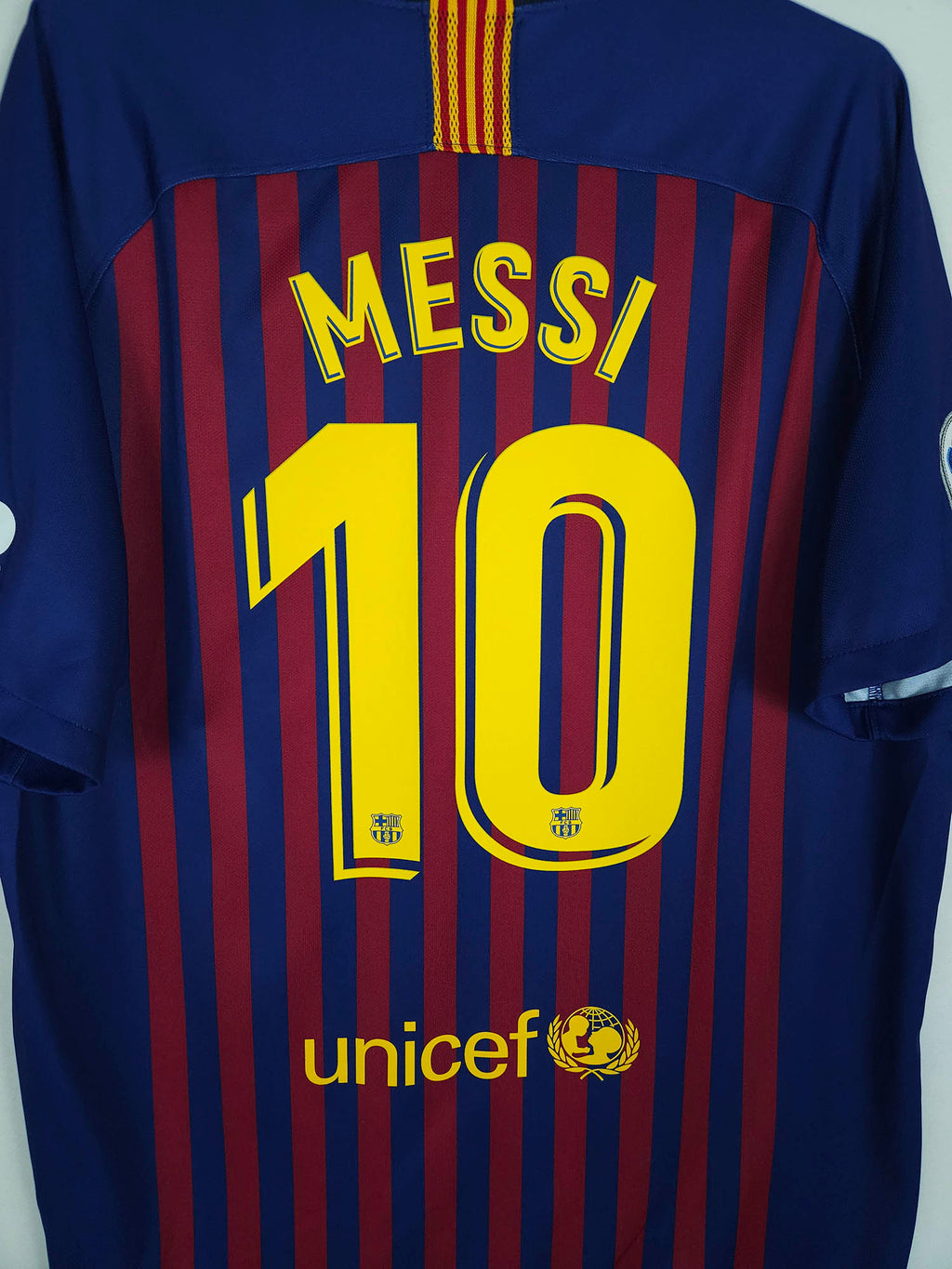 2018-19 Barcelona thuisshirt Messi #10