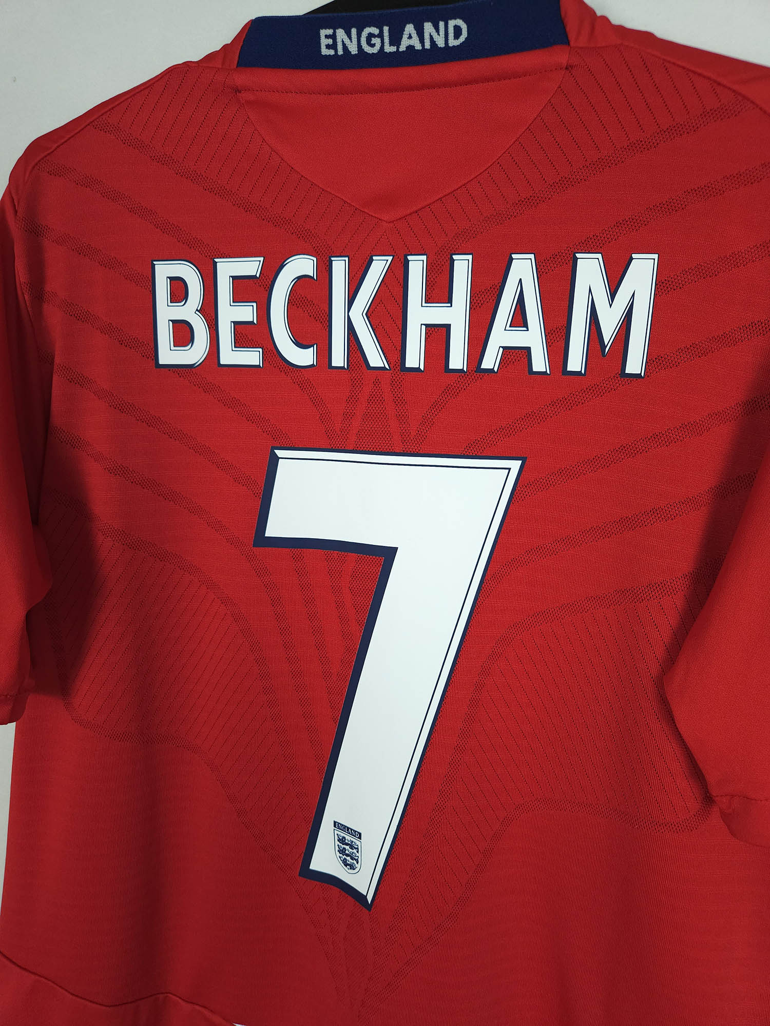 2008-10 England Away Shirt Beckham #7