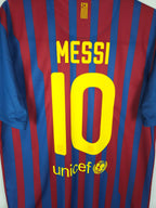 2011-12 Barcelona thuisshirt Messi #10