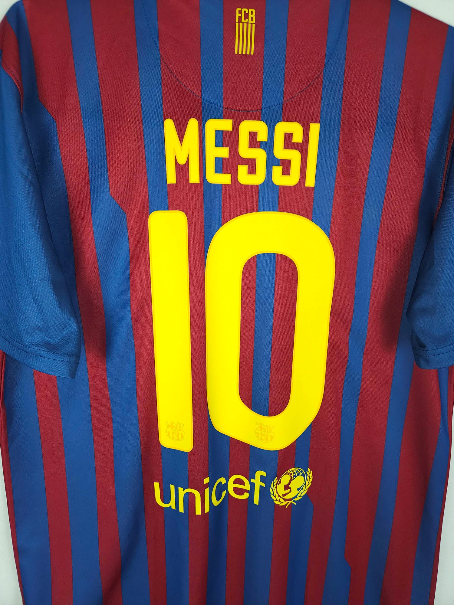 2011-12 Barcelona thuisshirt Messi #10