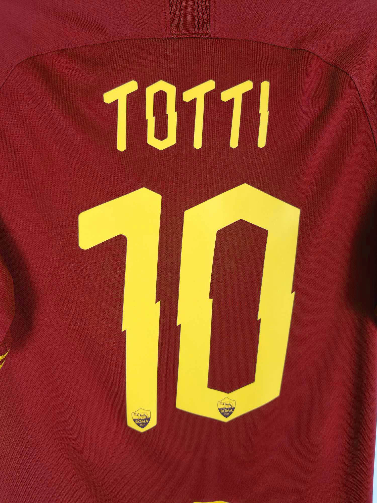 2019-20 AS Roma thuisshirt Totti #10