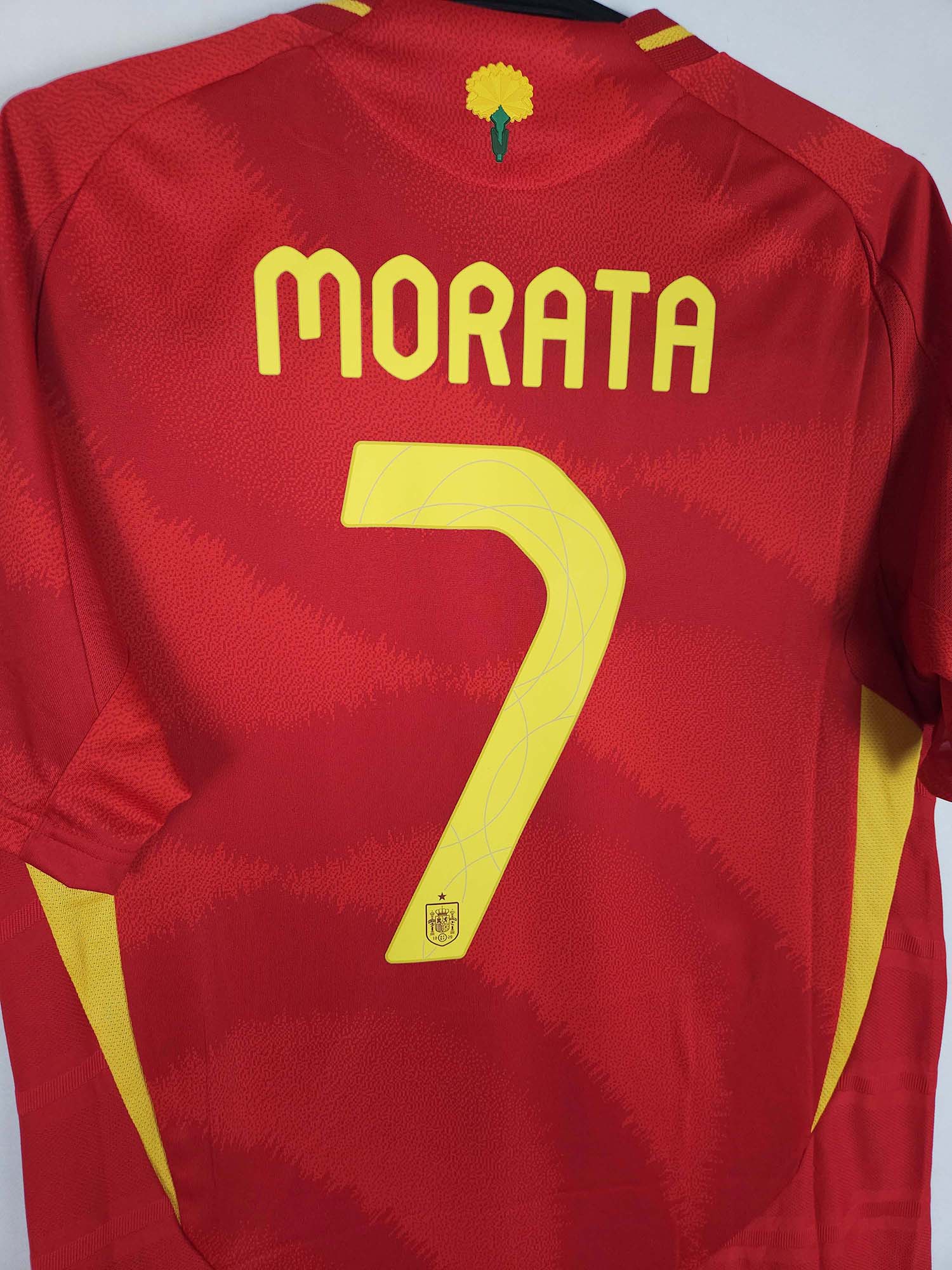 2024-25 Spain Home Shirt Morata #7 (Pro)