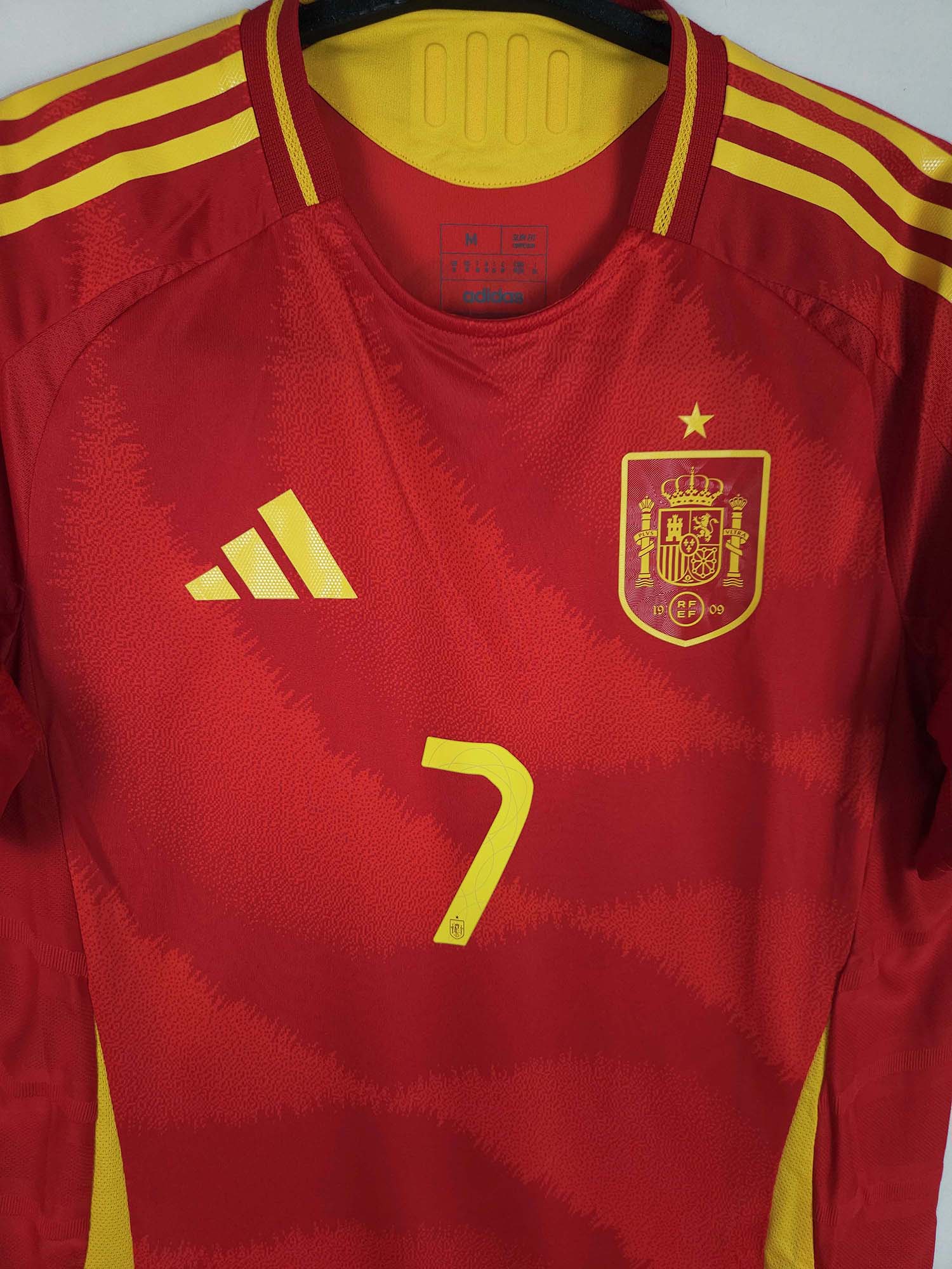2024-25 Spain Home Shirt Morata #7 (Pro)