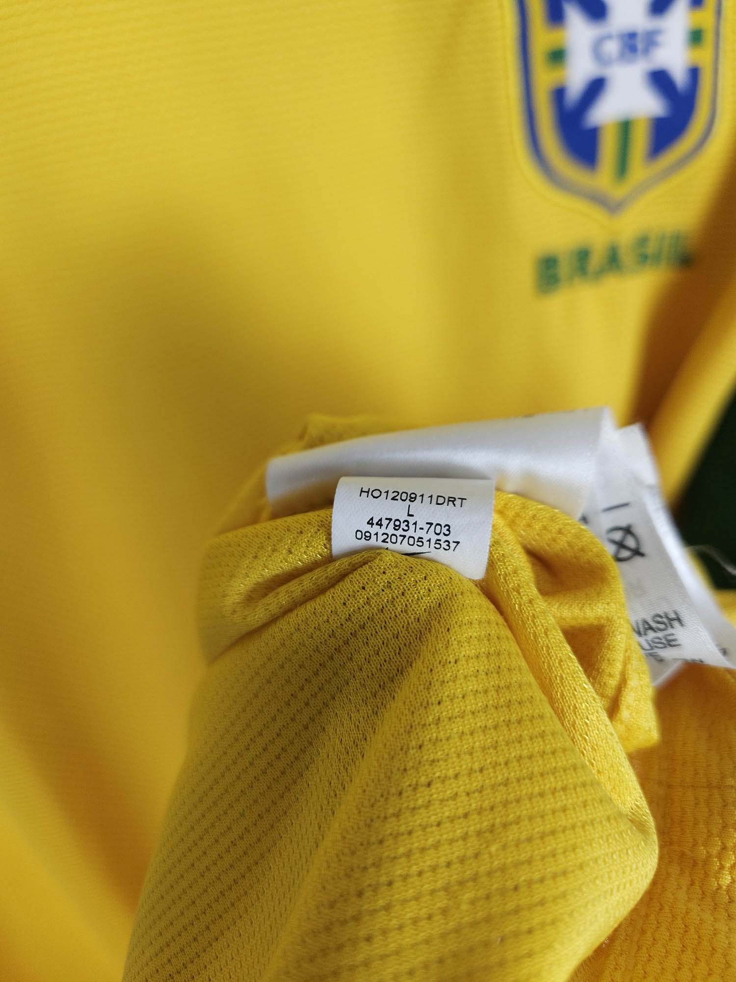 2012-13 Brazil Home Shirt