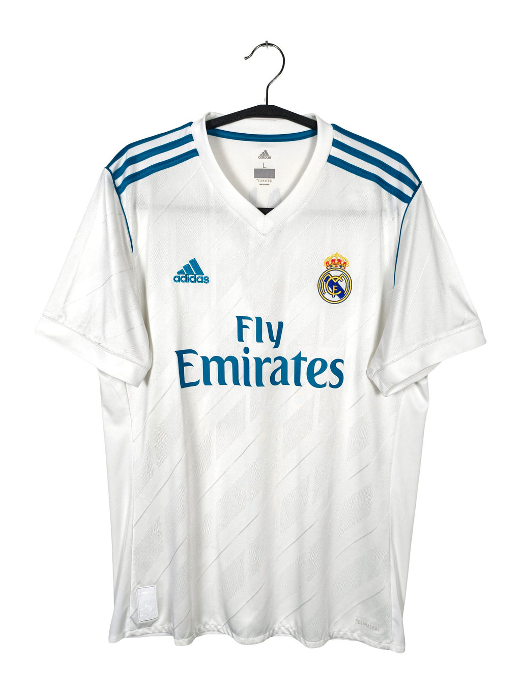 2017-18 Real Madrid Home Shirt Bale #11 - front view