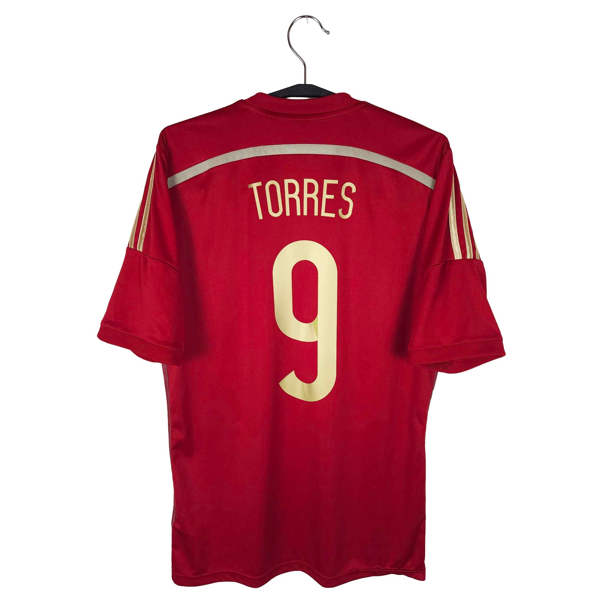 2014-15 Spanje thuisshirt Torres #9