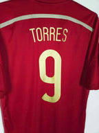 2014-15 Spanje thuisshirt Torres #9