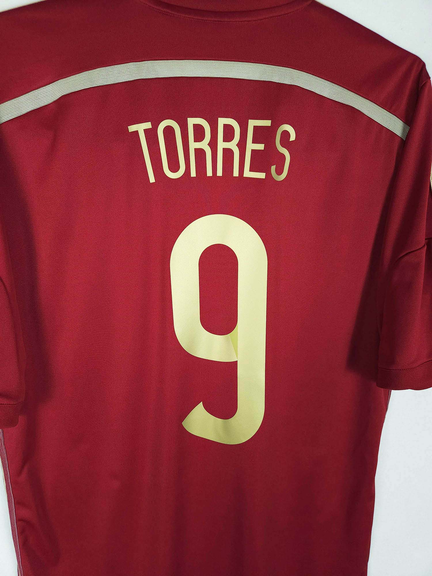 2014-15 Spanje thuisshirt Torres #9