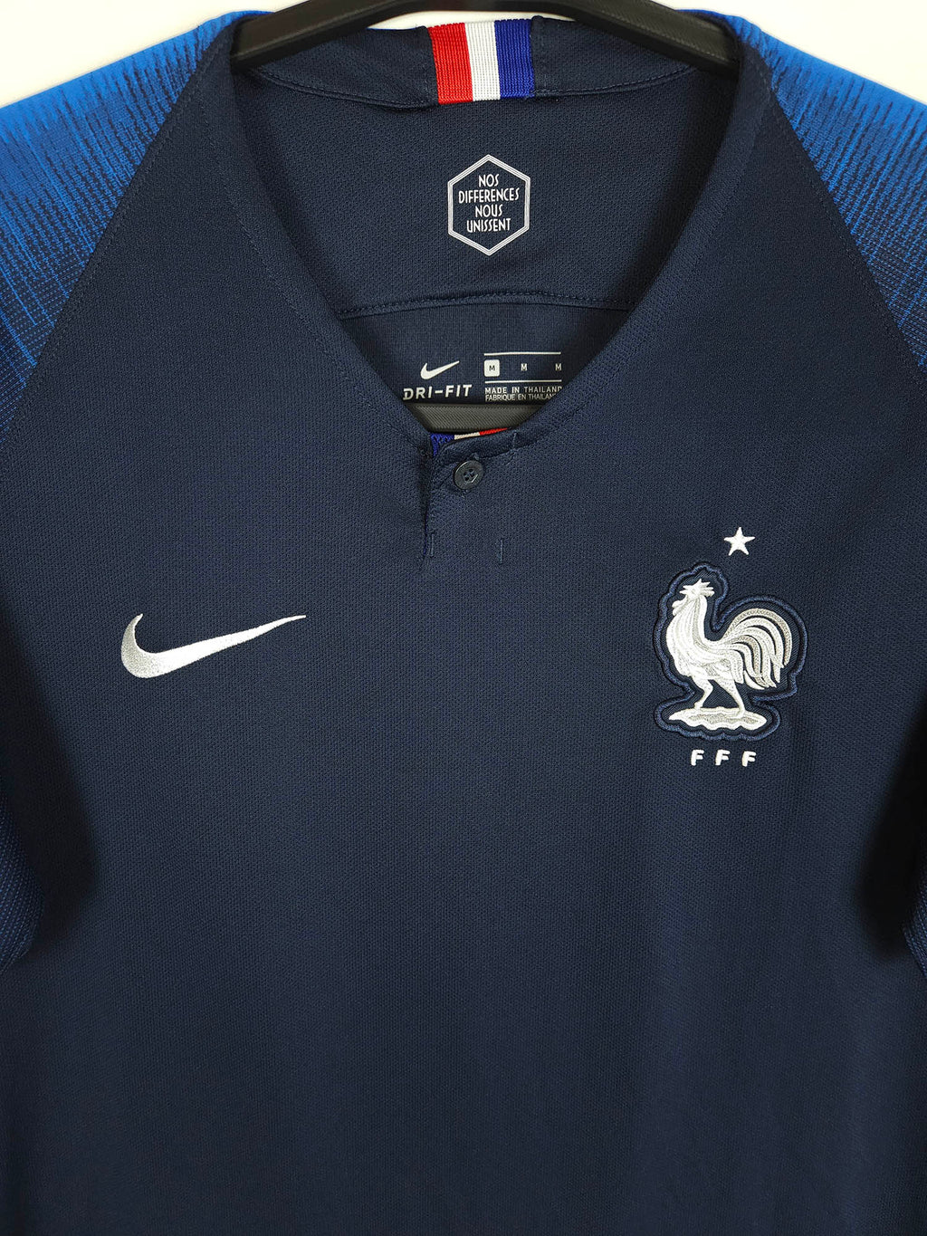 2018-19 Frankrijk thuisshirt