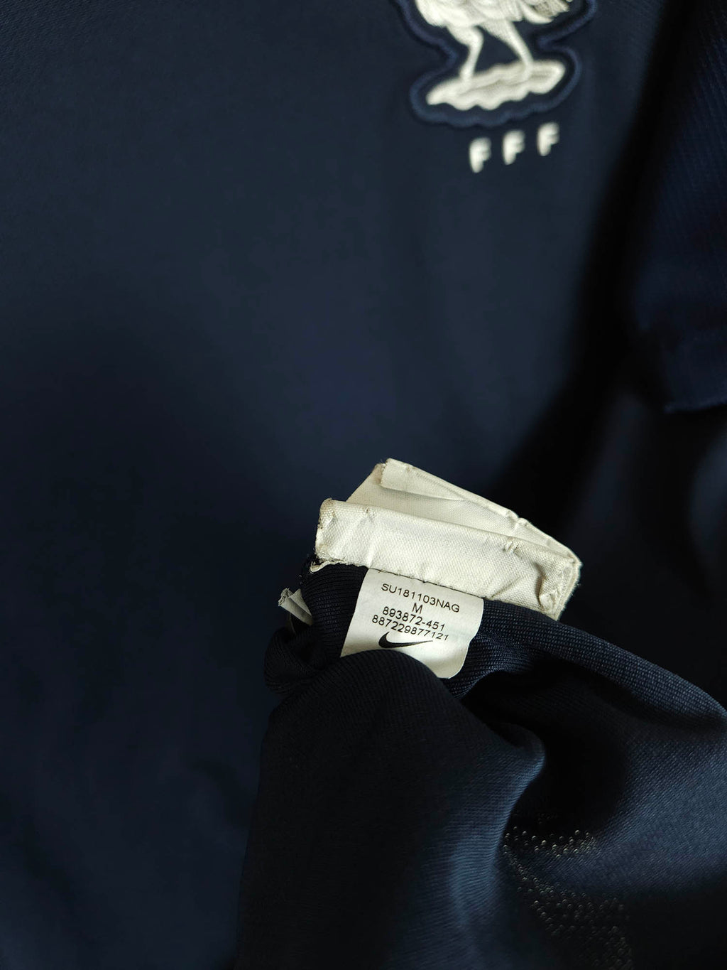 2018-19 Frankrijk thuisshirt