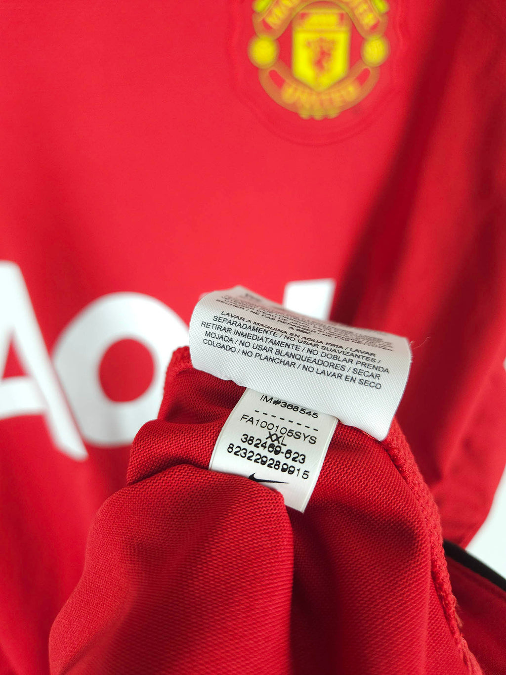 2010-11 Manchester United thuisshirt Berbatov #9