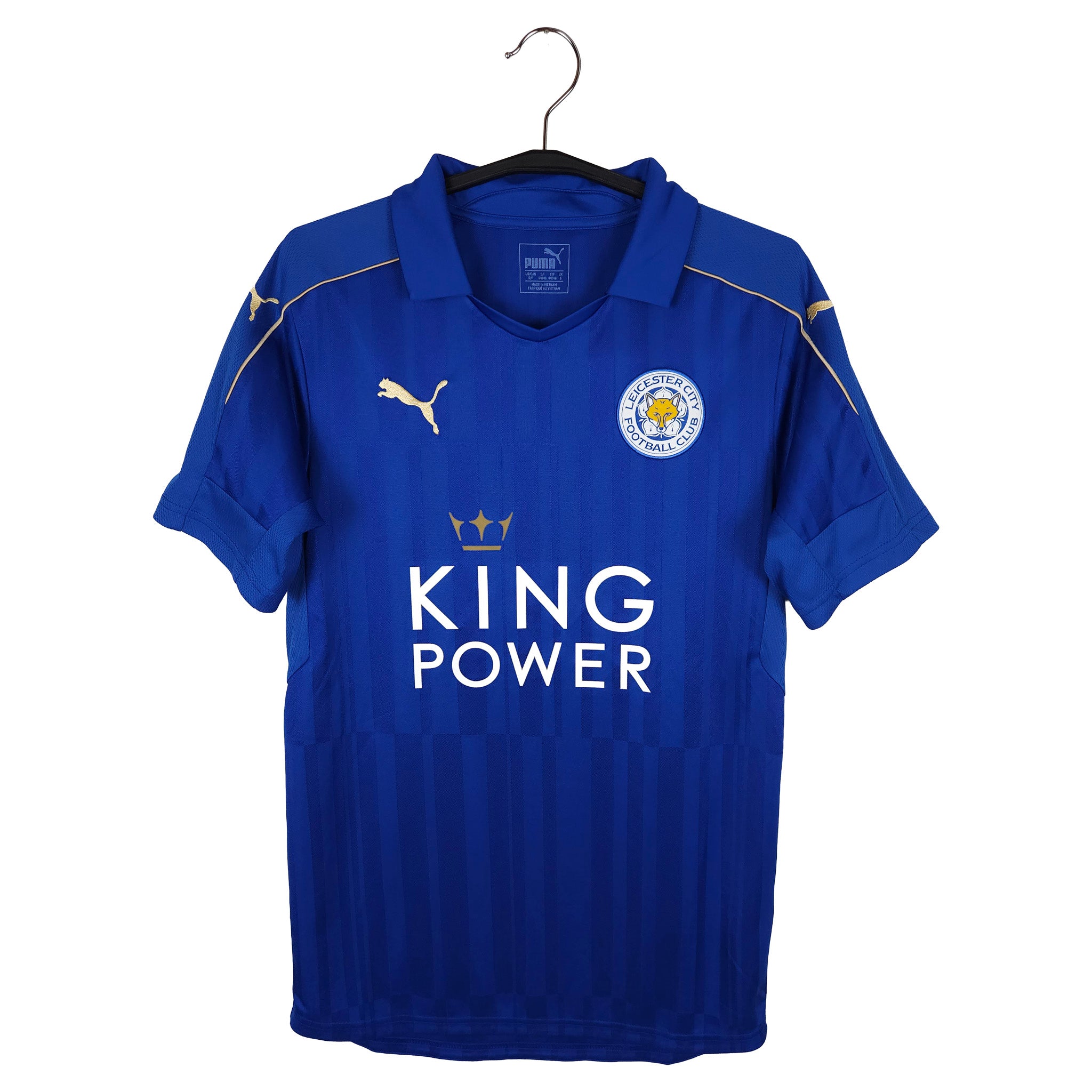 2016-17 Leicester City thuisshirt Vardy #9