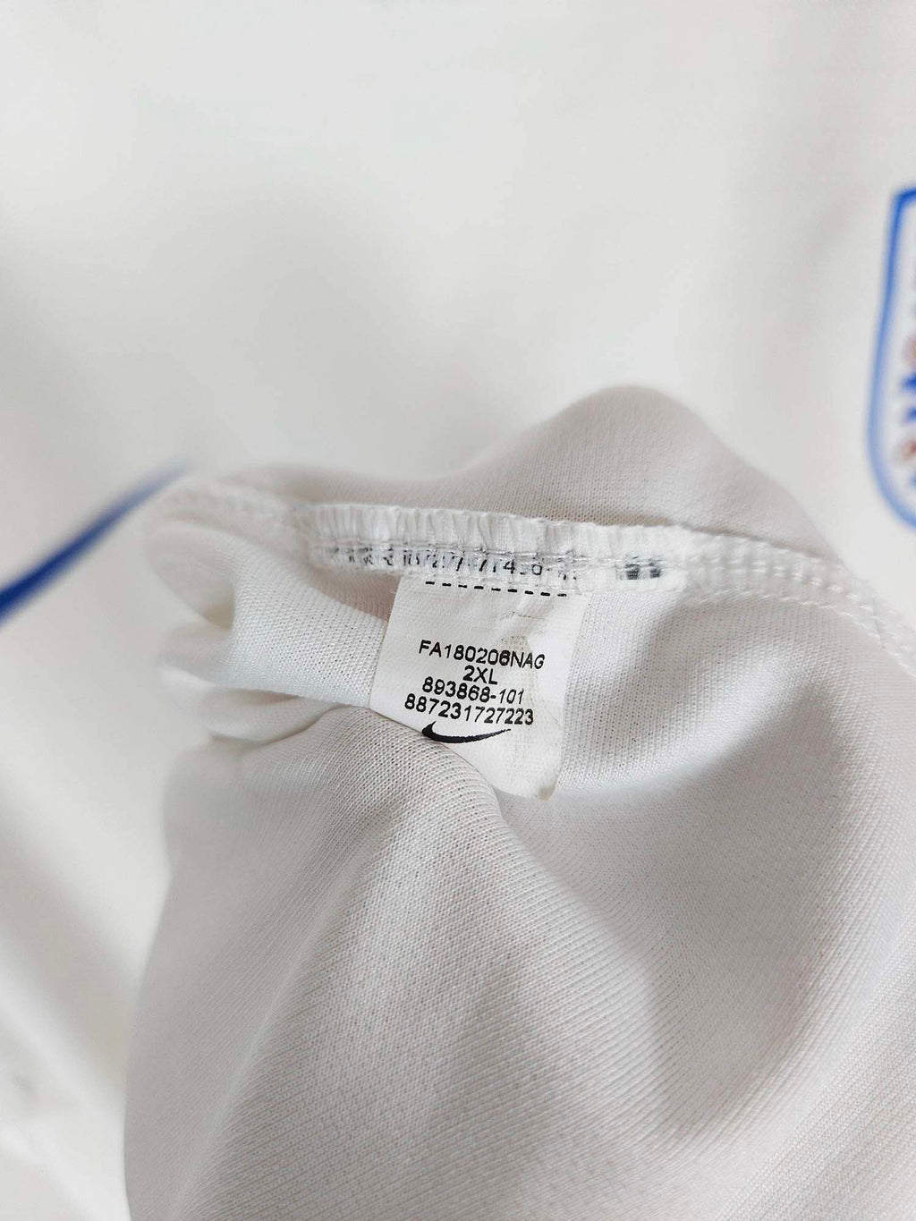 2018-19 Engeland thuisshirt