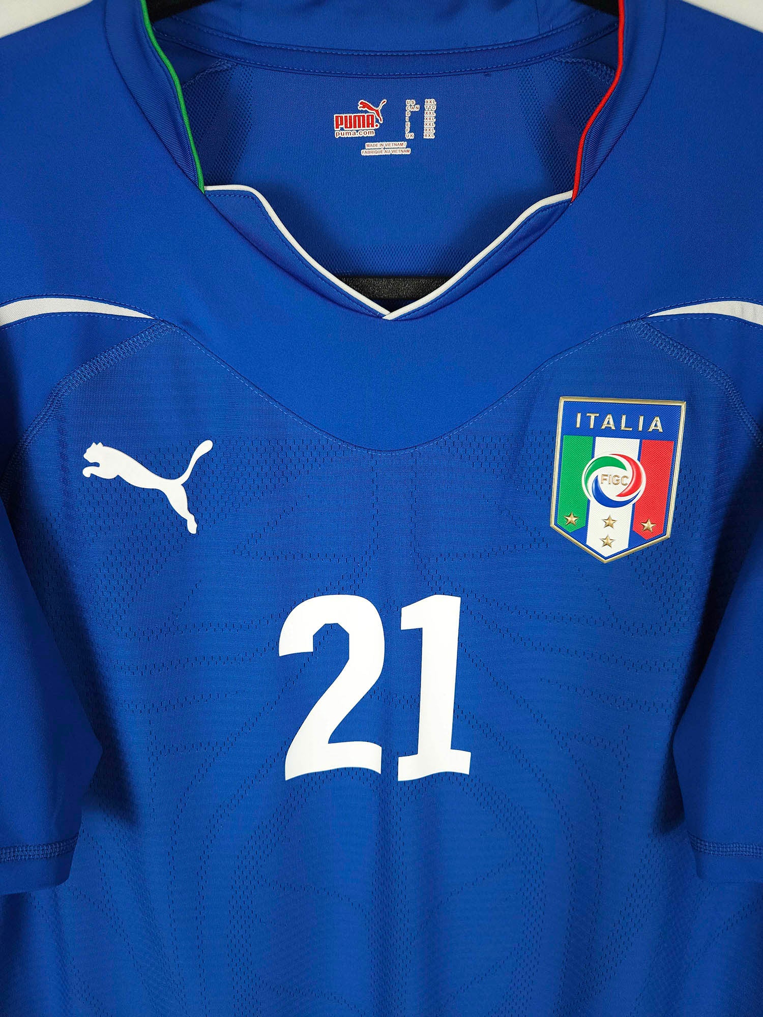 2010-12 Italië thuisshirt Pirlo #21