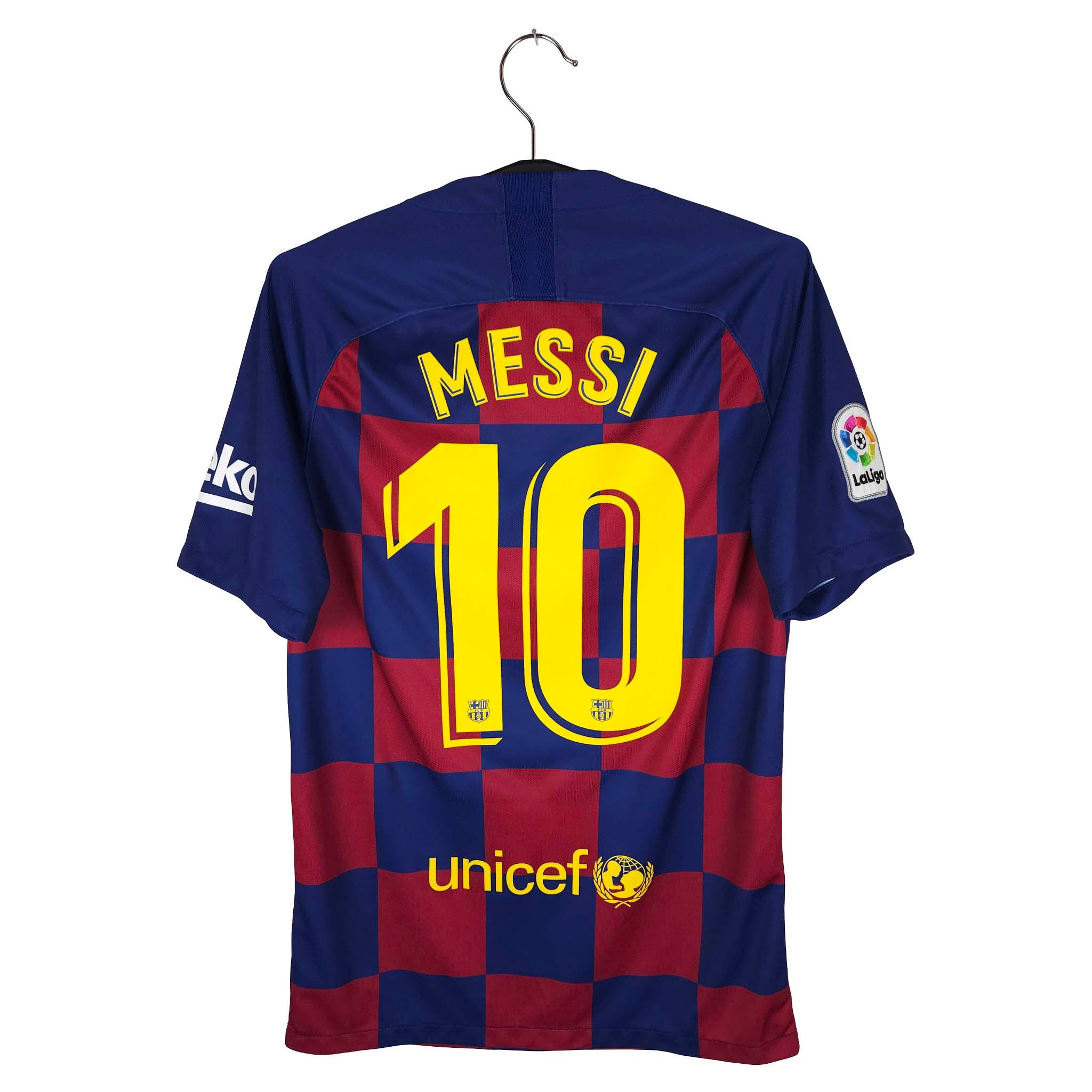 2019-20 Barcelona thuisshirt Messi #10