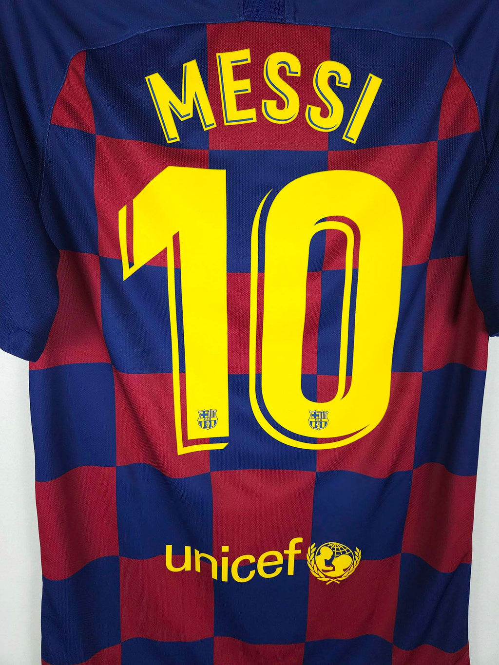2019-20 Barcelona thuisshirt Messi #10