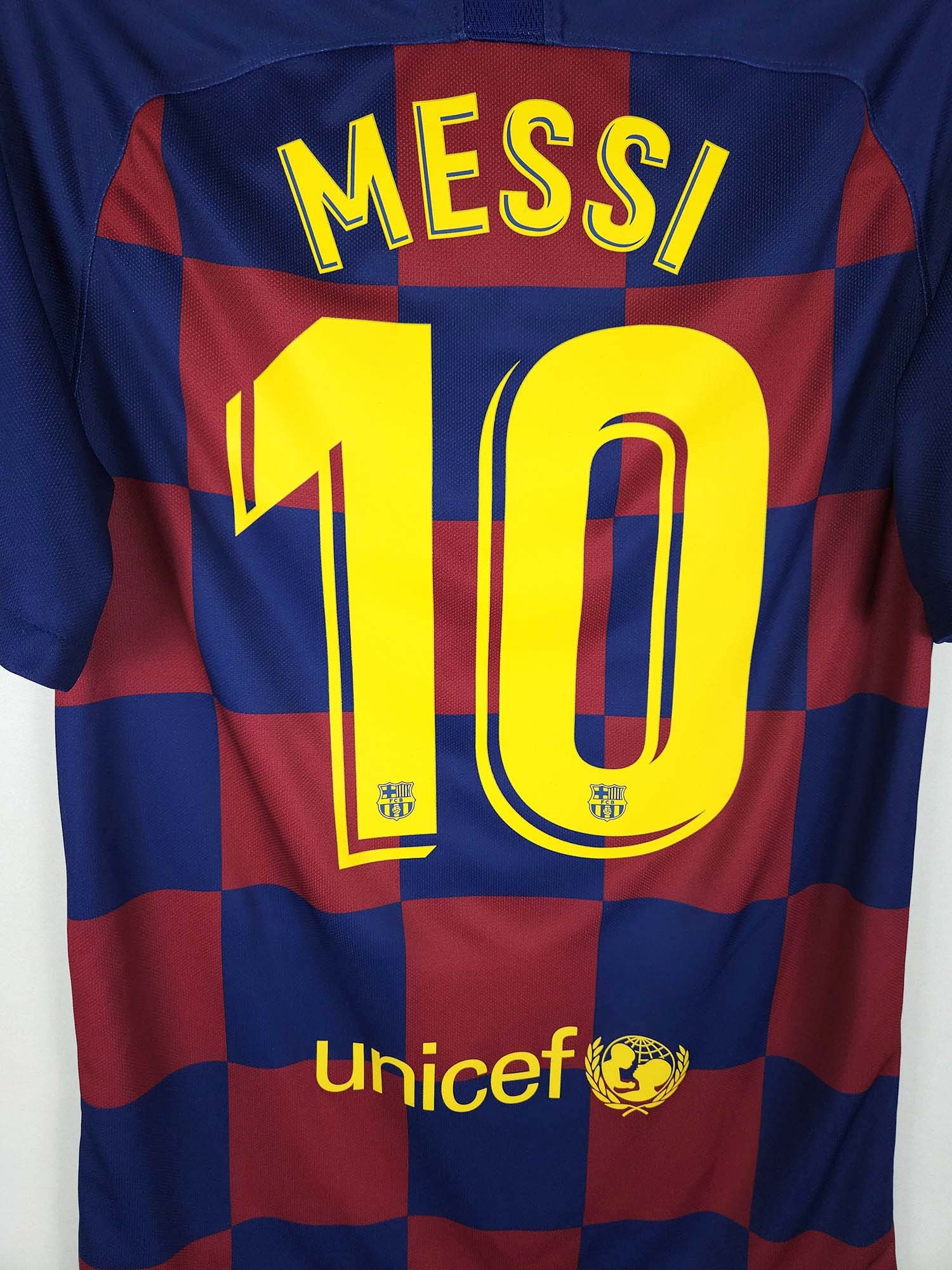 2019-20 Barcelona thuisshirt Messi #10
