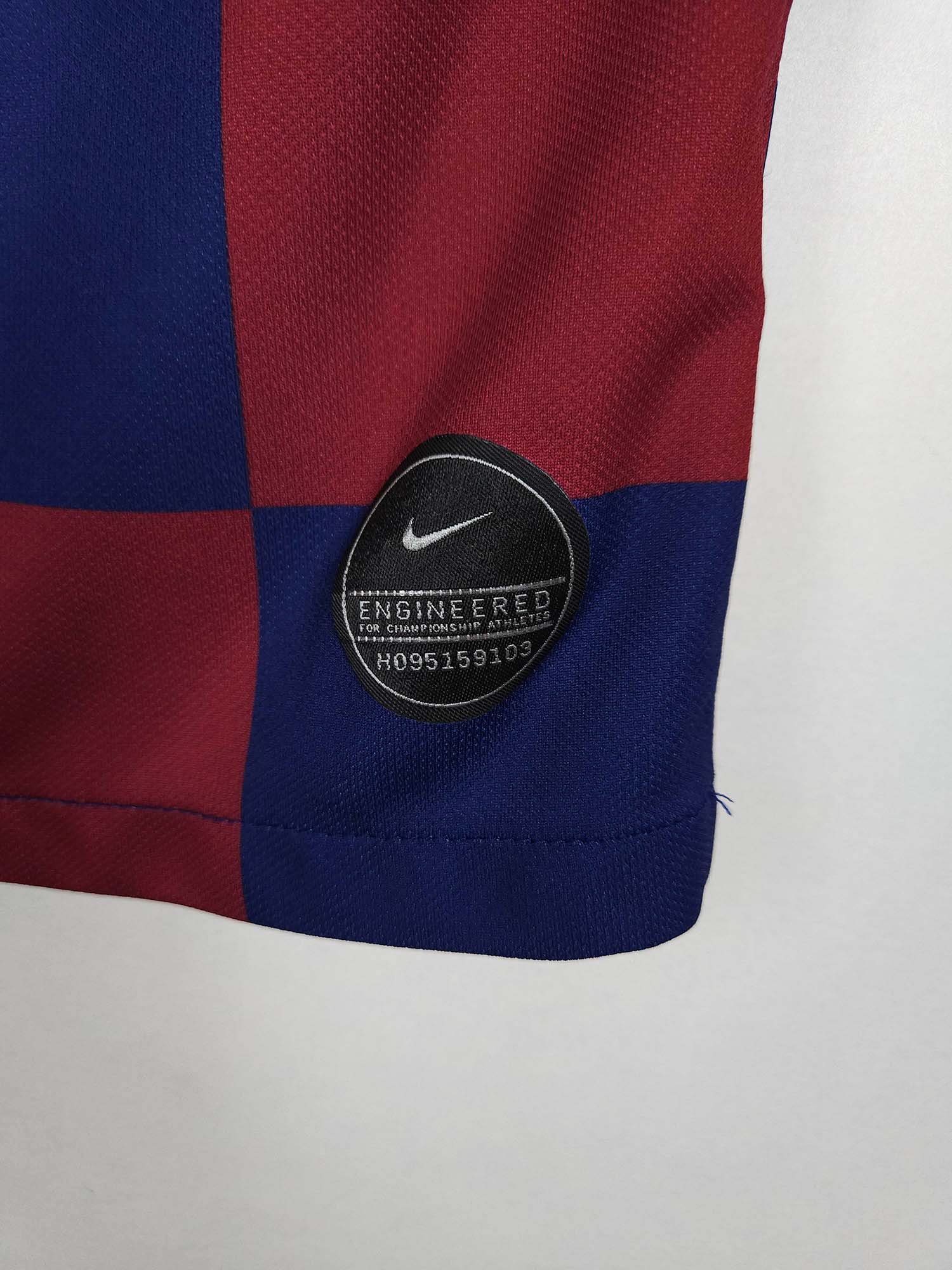 2019-20 Barcelona thuisshirt Messi #10