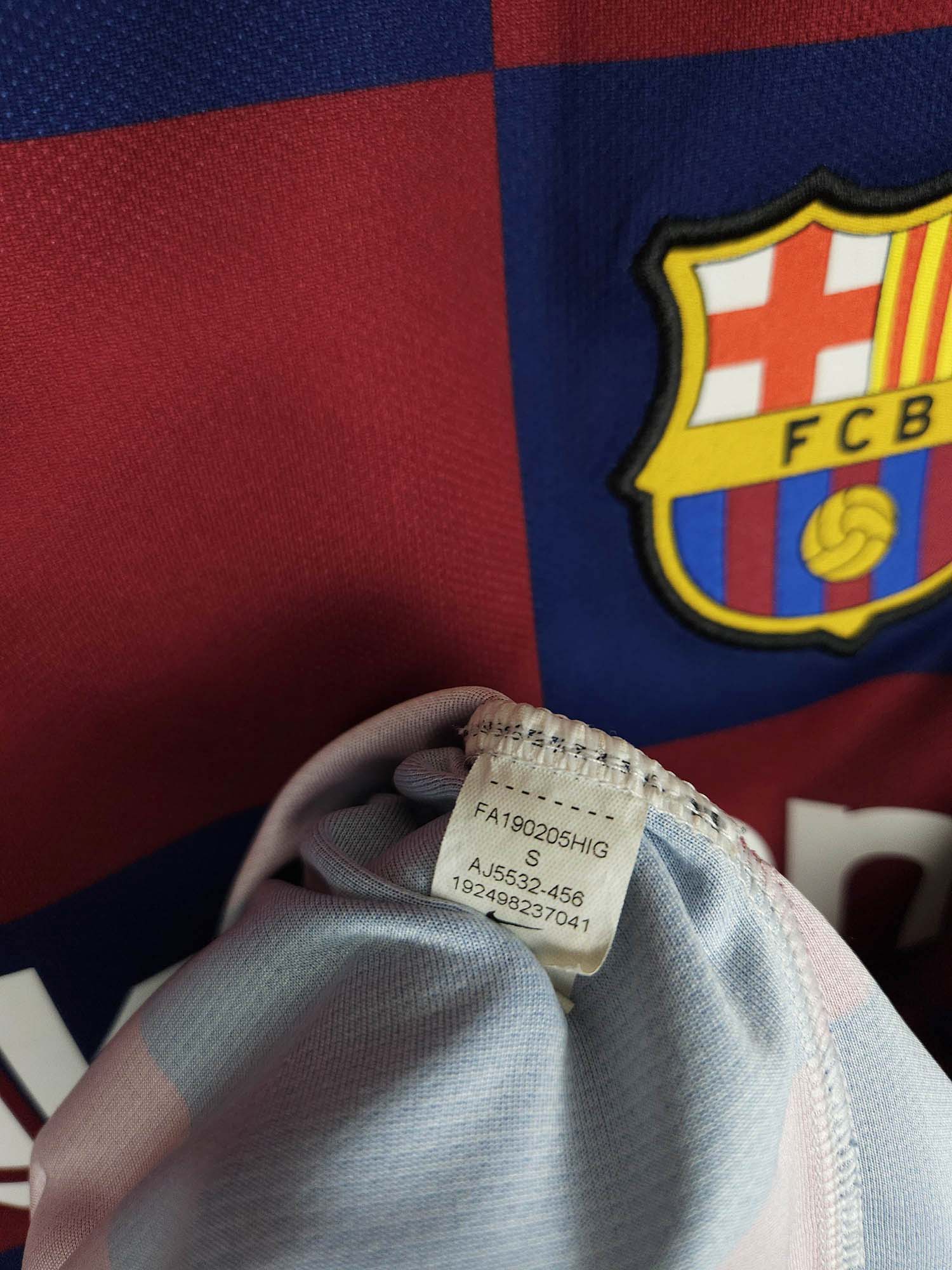 2019-20 Barcelona thuisshirt Messi #10