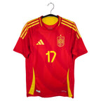 2024-25 Spain Home Shirt Williams Jr. #17 (Pro)