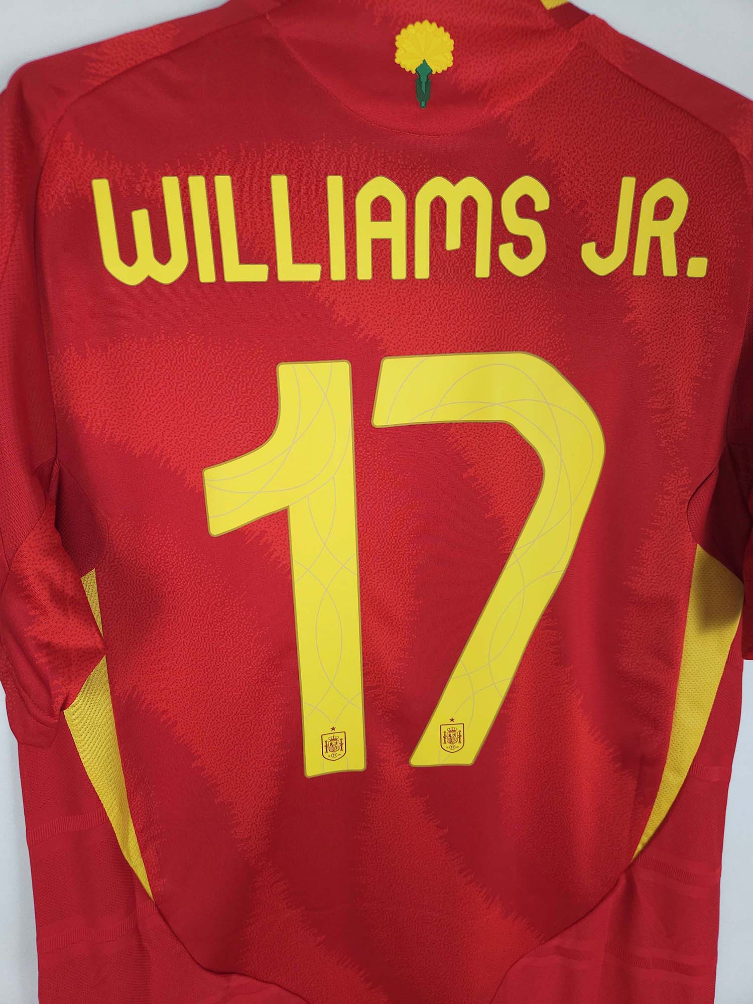 2024-25 Spain Home Shirt Williams Jr. #17 (Pro)