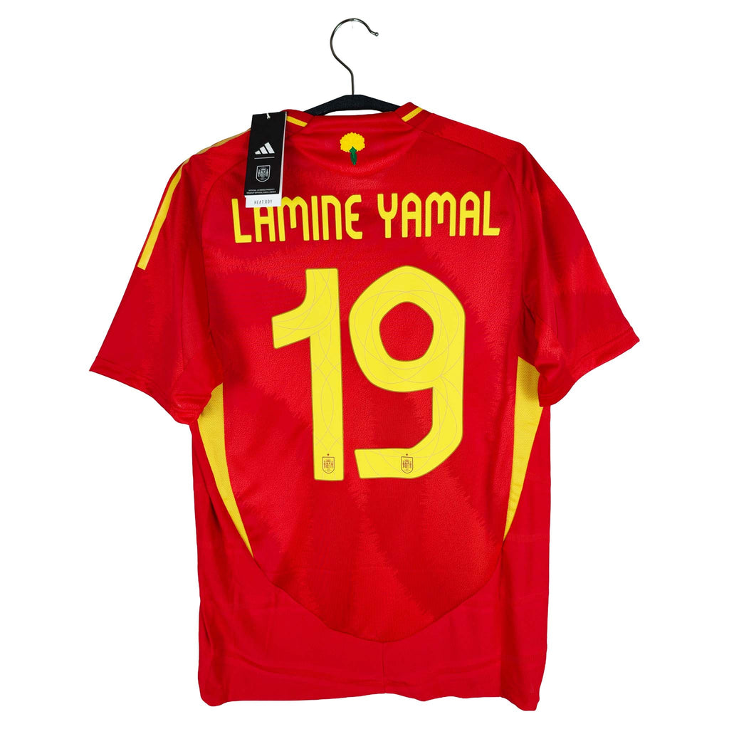 2024-25 Spanje thuisshirt Lamine Yamal #19 (Pro)