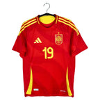 2024-25 Spanje thuisshirt Lamine Yamal #19 (Pro)