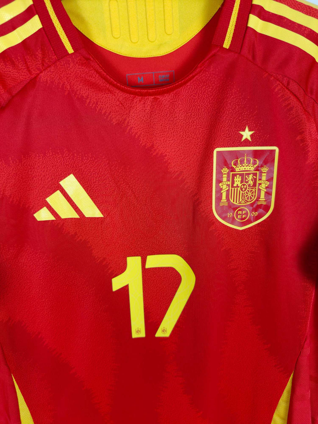 2024-25 Spanje thuisshirt Williams Jr. #17 (Pro)