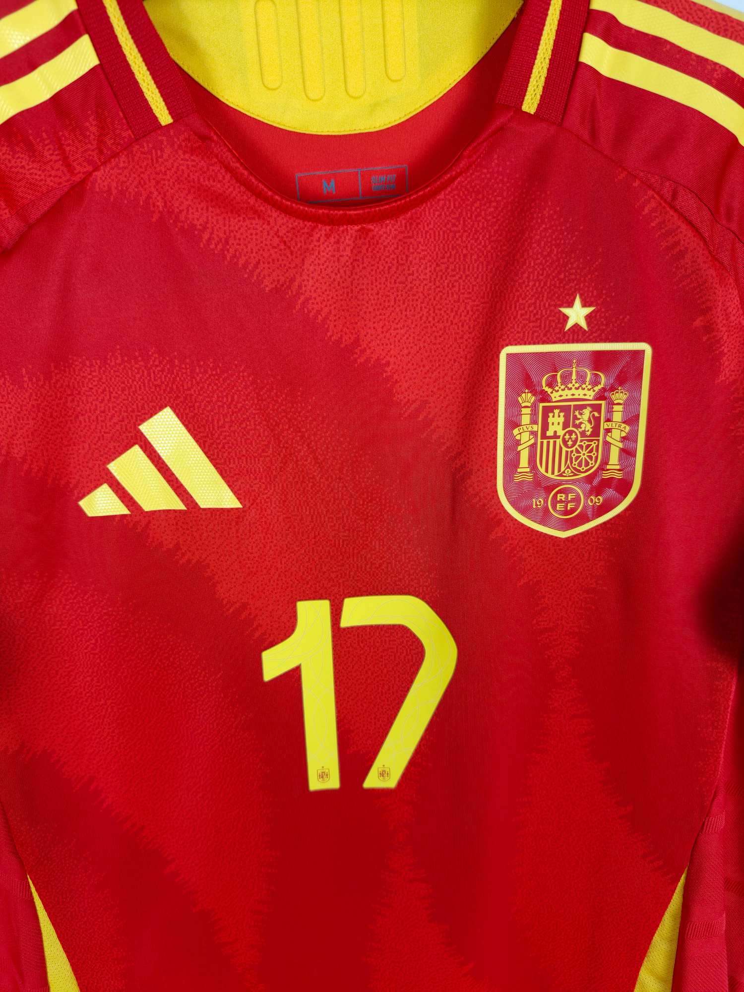 2024-25 Spanje thuisshirt Williams Jr. #17 (Pro)