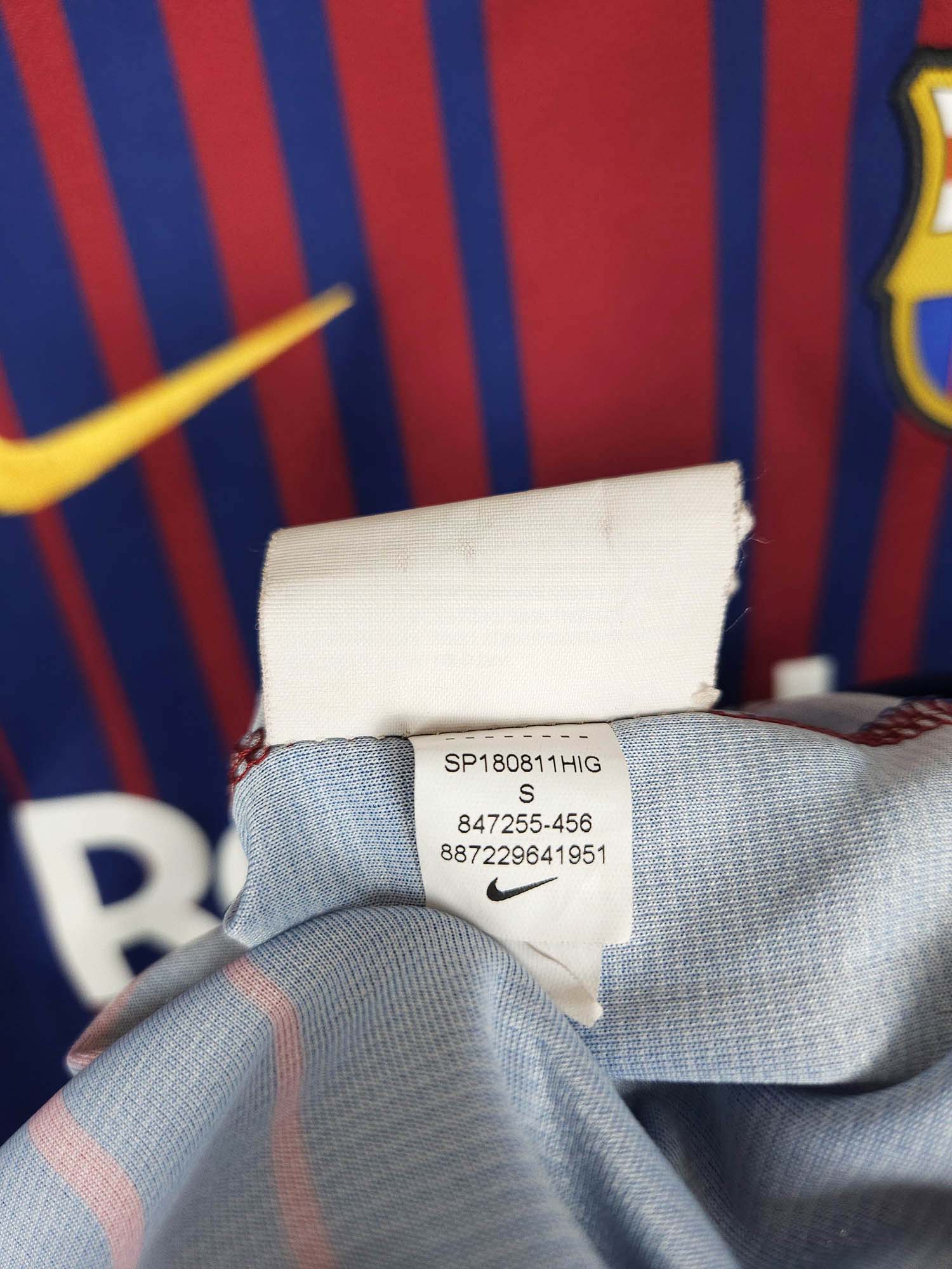 2017-18 Barcelona thuisshirt