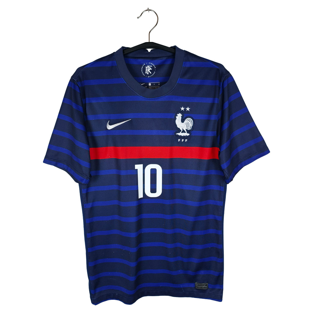 2020-21 Frankrijk thuisshirt Mbappé #10