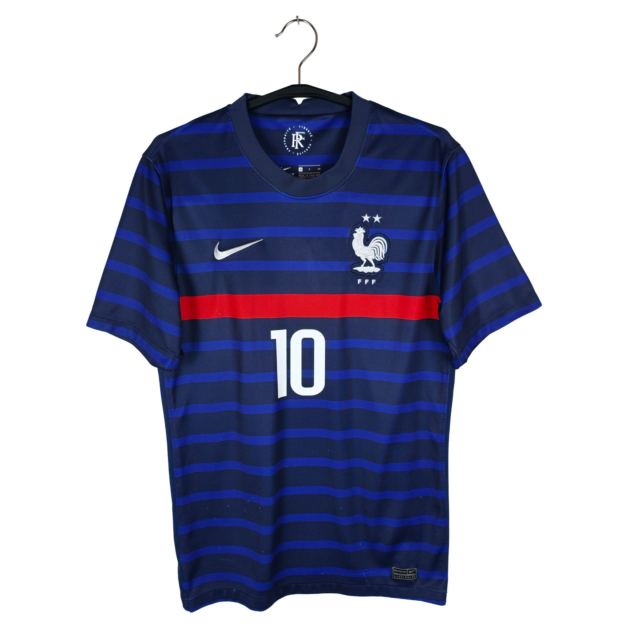 2020-21 Frankrijk thuisshirt Mbappé #10