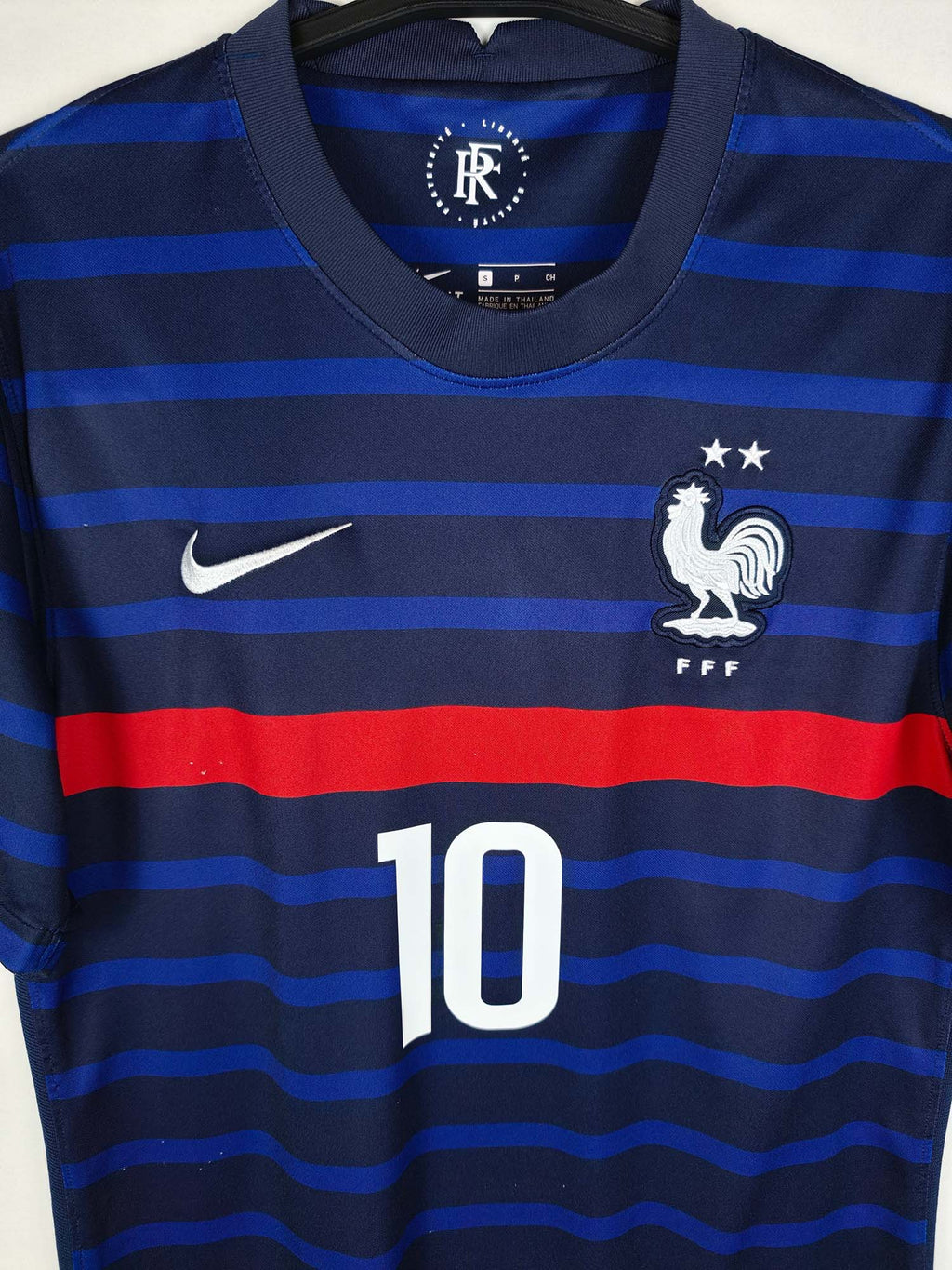 2020-21 Frankrijk thuisshirt Mbappé #10