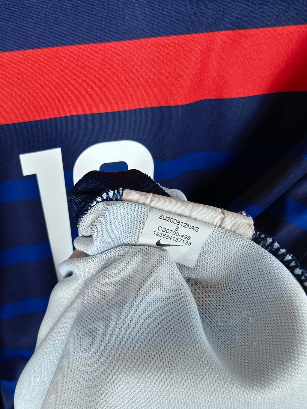2020-21 Frankrijk thuisshirt Mbappé #10