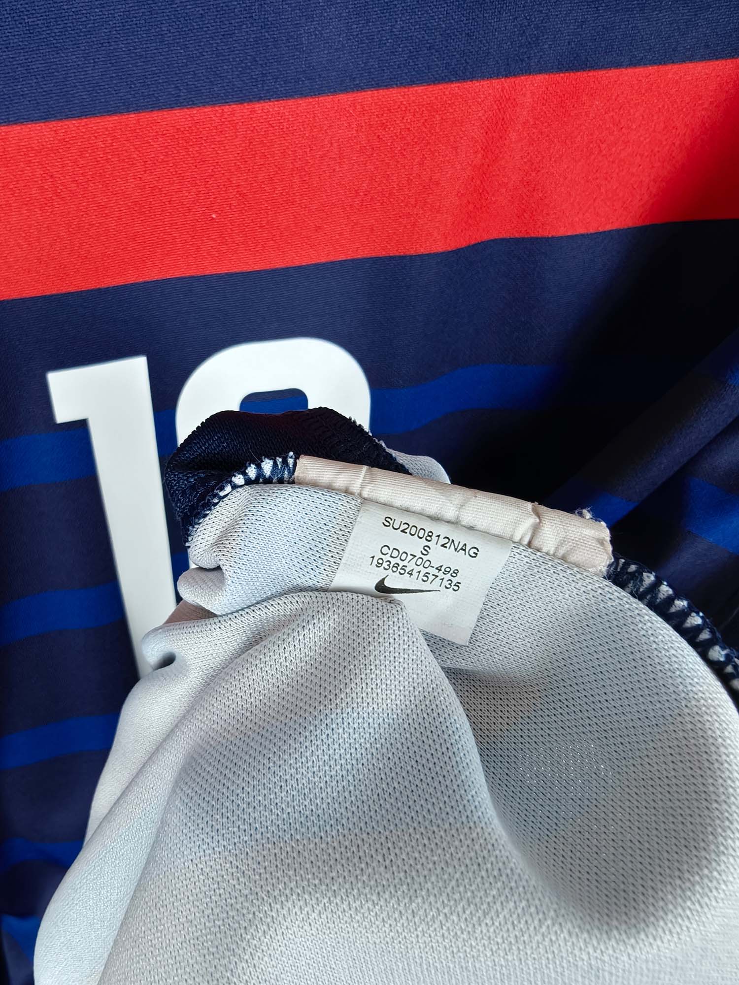 2020-21 Frankrijk thuisshirt Mbappé #10