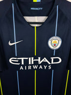2018-19 Manchester City Away Shirt - detailed view