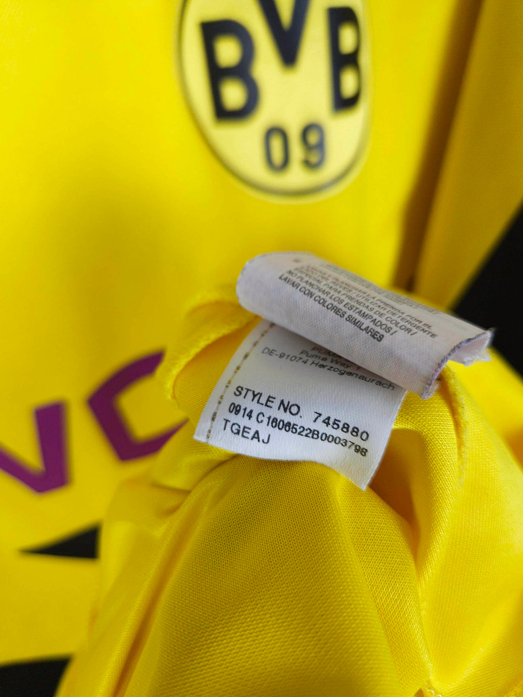 2014-15 Borussia Dortmund thuisshirt