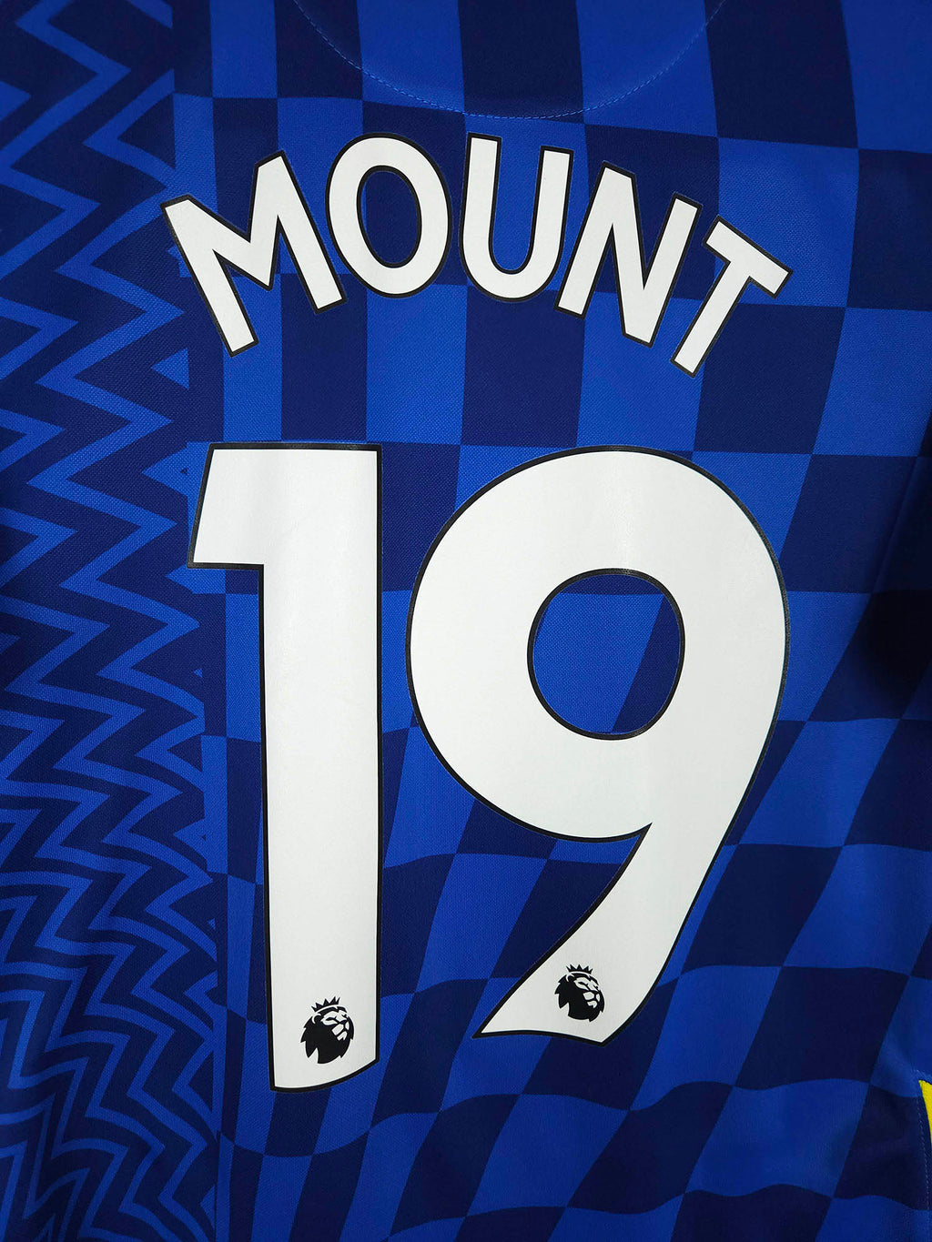 2021-22 Chelsea thuisshirt Mount #19