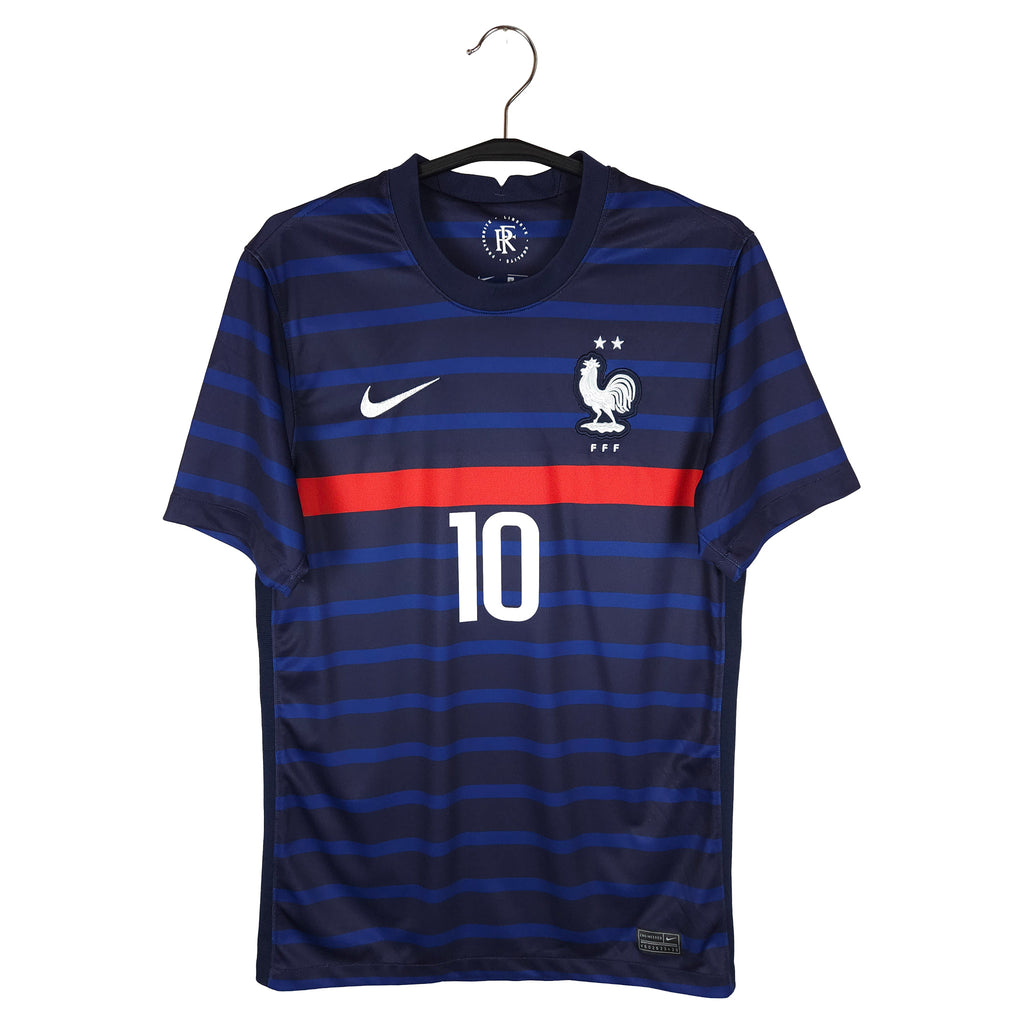 2020-21 Frankrijk thuisshirt Mbappé #10